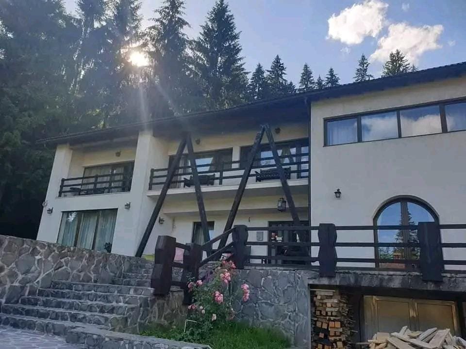 Villa — front facade on a sunny day